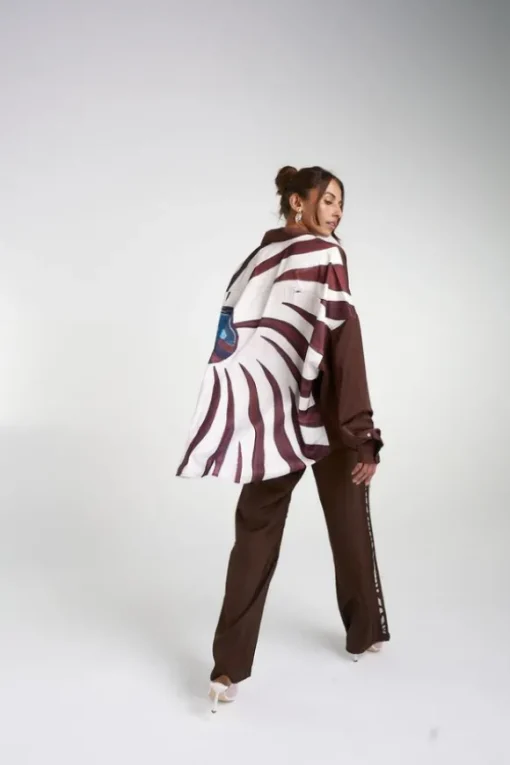 Long Sleeve Oversized Shirt Nautilus