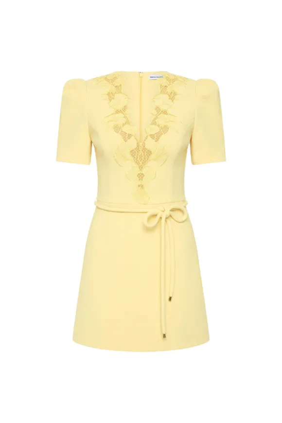 Lulu Short Sleeve Mini Dress Popcorn