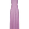 Lumiere Turtleneck Dress Glicine