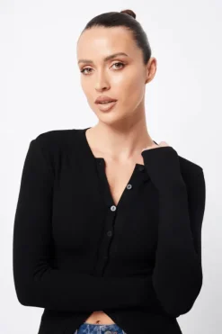 Lyon Cardigan Black