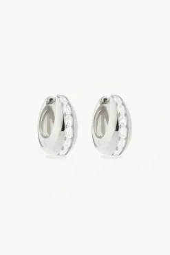 Magic of You Hoops Sterling Silver