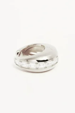 Magic of You Hoops Sterling Silver