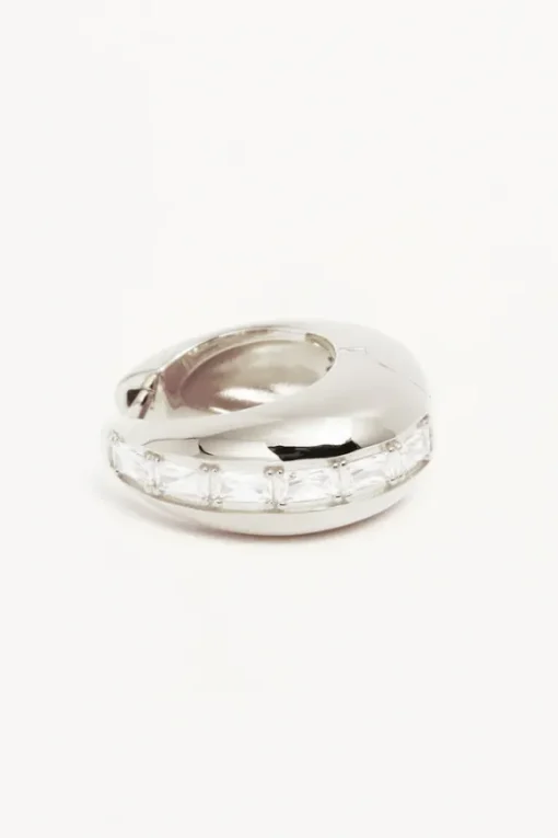Magic of You Hoops Sterling Silver