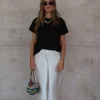 Maja Pants White