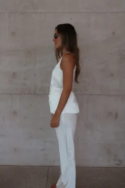 Maja Pants White