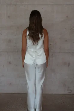 Maja Pants White
