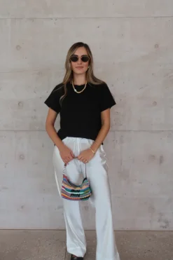 Maja Pants White