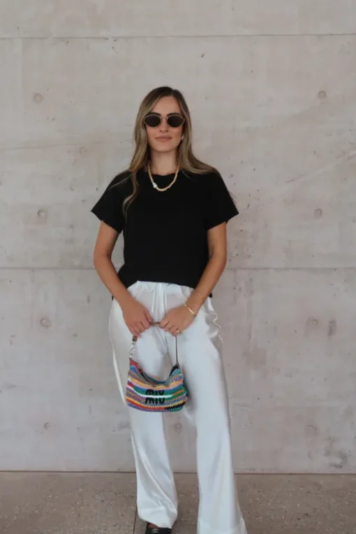Maja Pants White