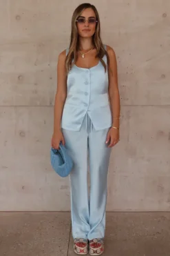 Maja Vest Blue