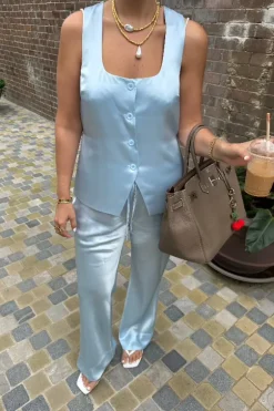 Maja Vest Blue