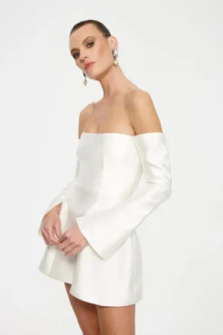 Martini Mini Dress Ivory
