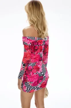 Martini Mini Skirt Flamenco Stripe