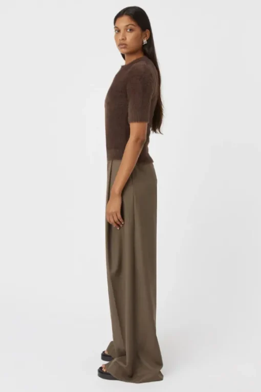 Maxime Top Dusty Brown