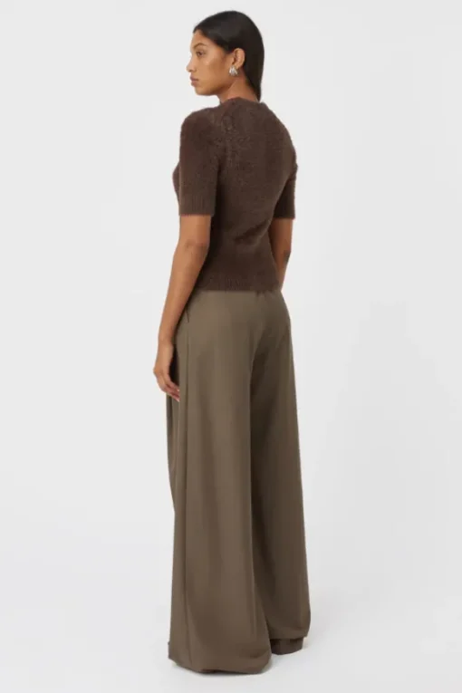 Maxime Top Dusty Brown