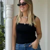 Mayfair Tank Black