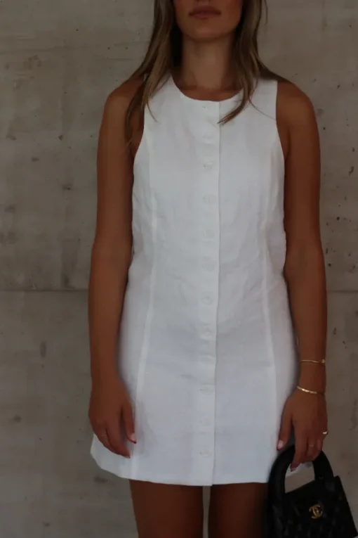 Mia Mini Dress White