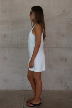 Mia Mini Dress White
