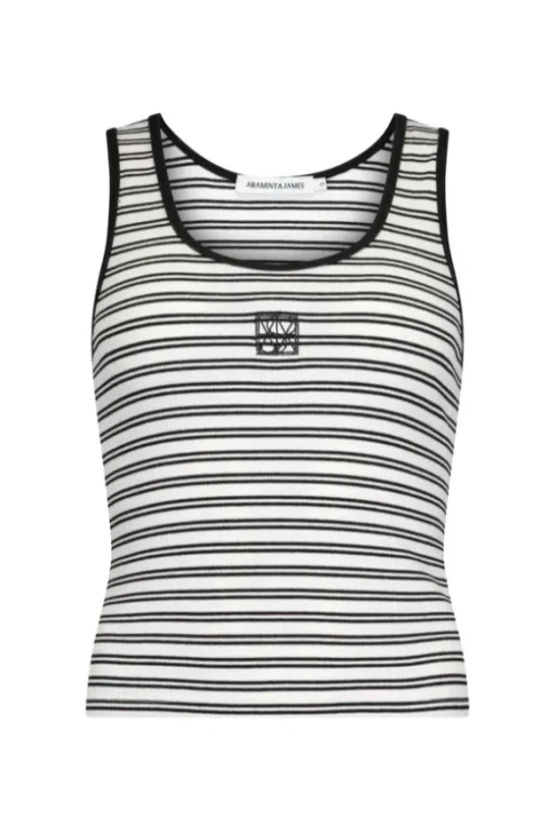 Mio Tank Noir Stripe