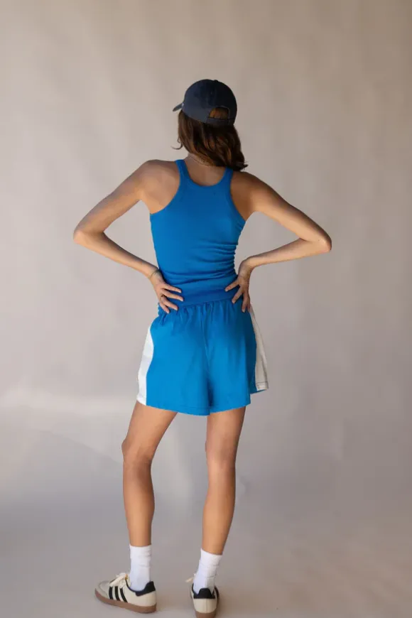 Monogram Tank Deep Sea Blue