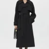 Moriallas Trench Coat Black
