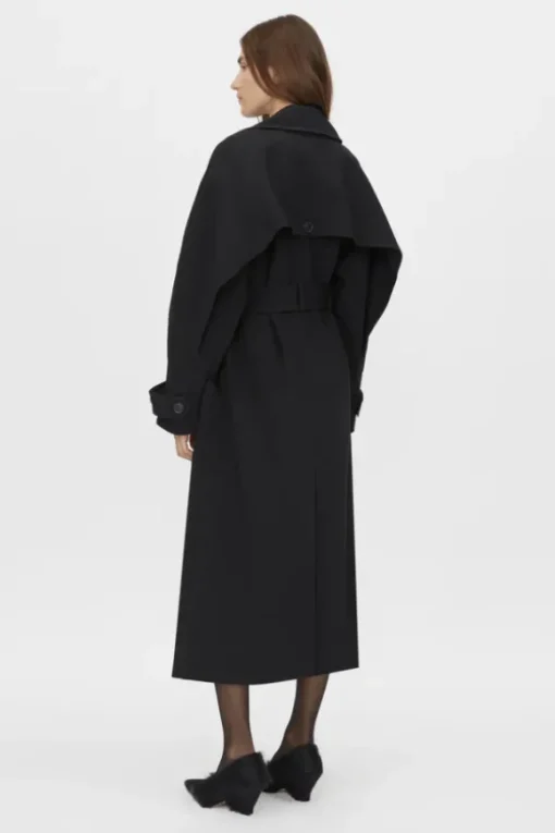 Moriallas Trench Coat Black