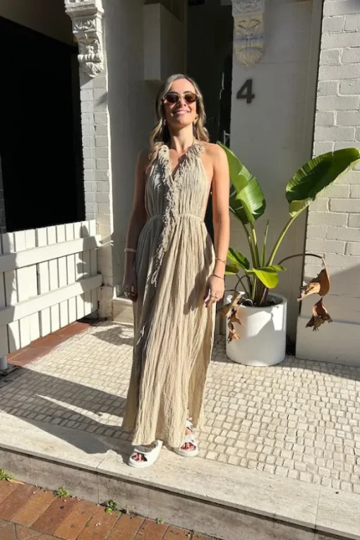 NEW Artemis Dress Sand