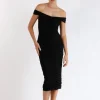 New Horizon Tapered Midi Black
