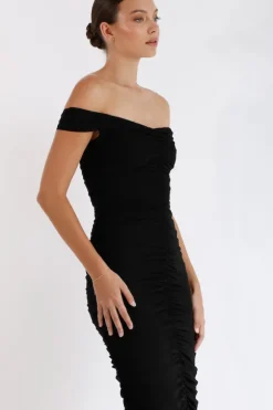 New Horizon Tapered Midi Black