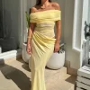 Nico Off Shoulder Maxi Dress Butter