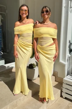 Nico Off Shoulder Maxi Dress Butter