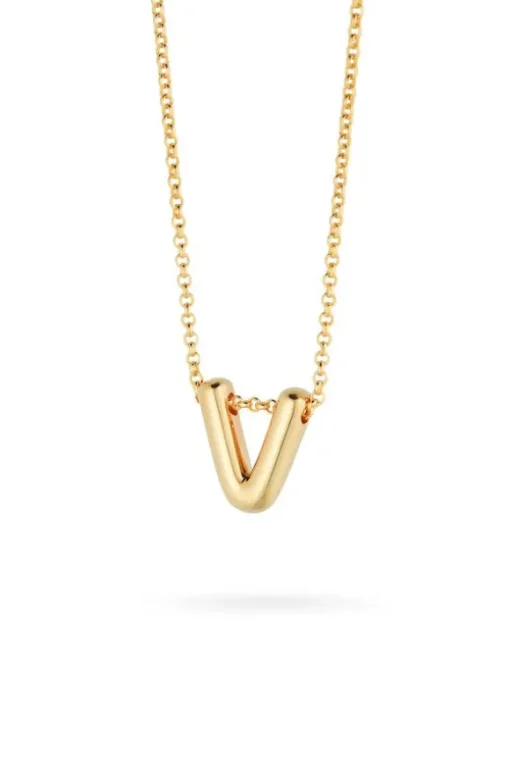 Nouvelle Letter Necklace