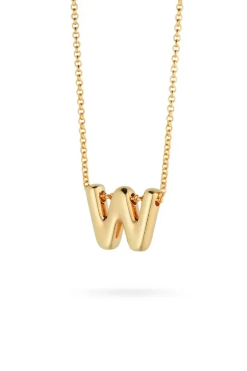 Nouvelle Letter Necklace