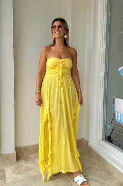 Pheobe Dress Yellow