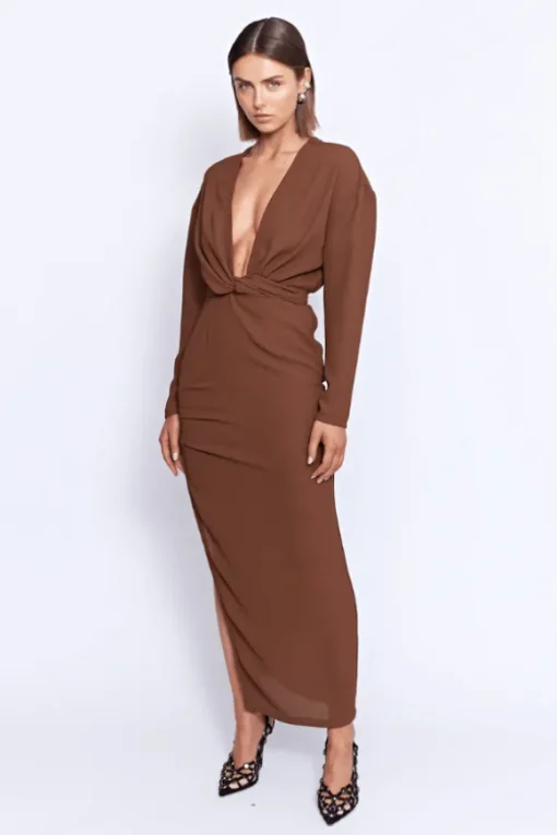 Pierre Dress Mud