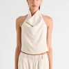 Pino Cowl Top Natural