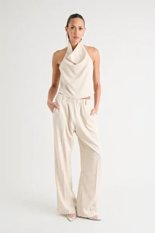 Pino Cowl Top Natural