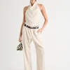 Pino Wide Leg Pant Natural