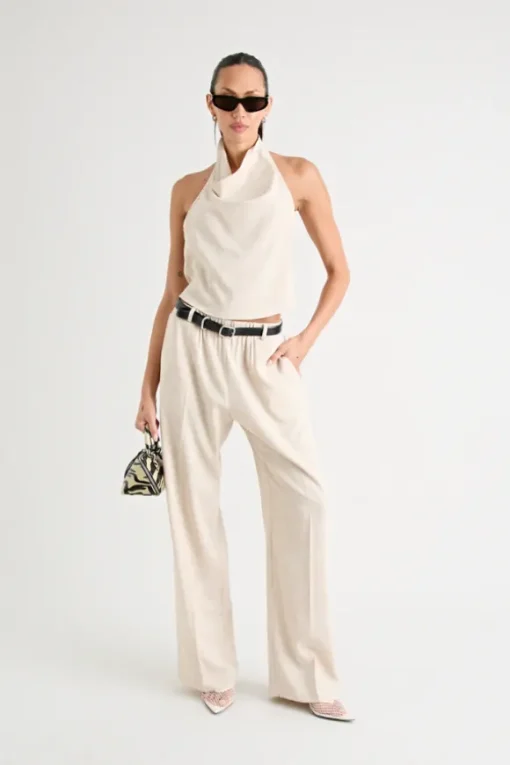 Pino Wide Leg Pant Natural