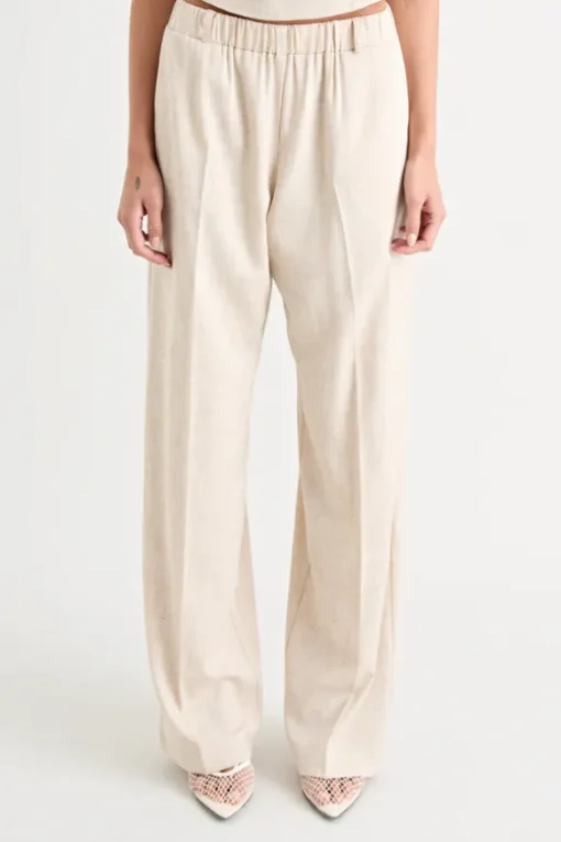 Pino Wide Leg Pant Natural