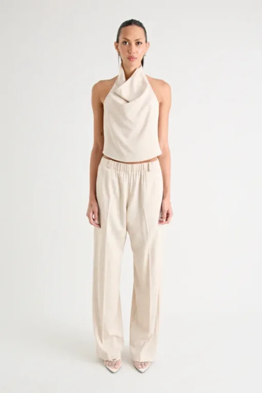 Pino Wide Leg Pant Natural