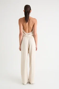 Pino Wide Leg Pant Natural