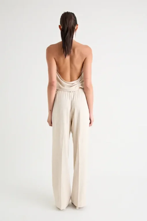 Pino Wide Leg Pant Natural