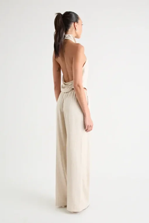 Pino Wide Leg Pant Natural