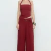 Priya Top Cranberry