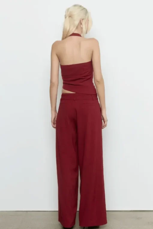 Priya Top Cranberry