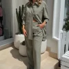 Ramon Shirt Light Khaki Marle