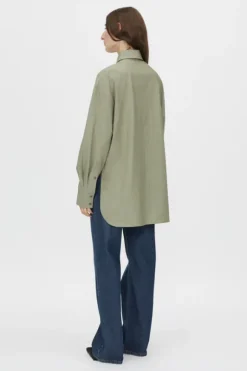 Ramon Shirt Light Khaki Marle