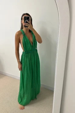 Renee Dress Emerald