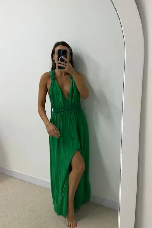 Renee Dress Emerald