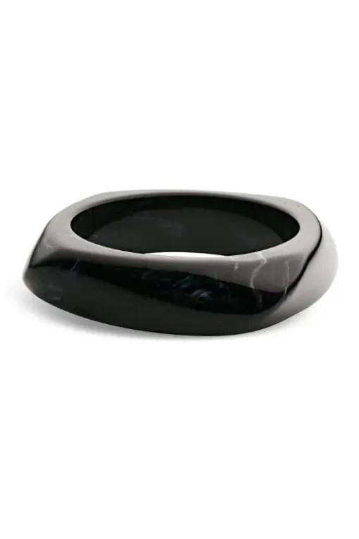 Resin Bangle Black